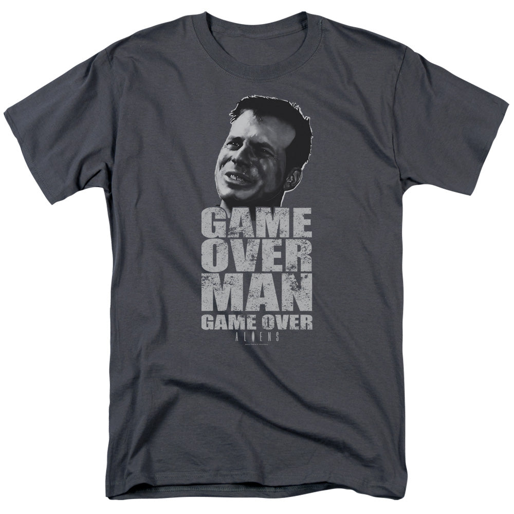 Aliens Movie Game Over Man Adult T-Shirt