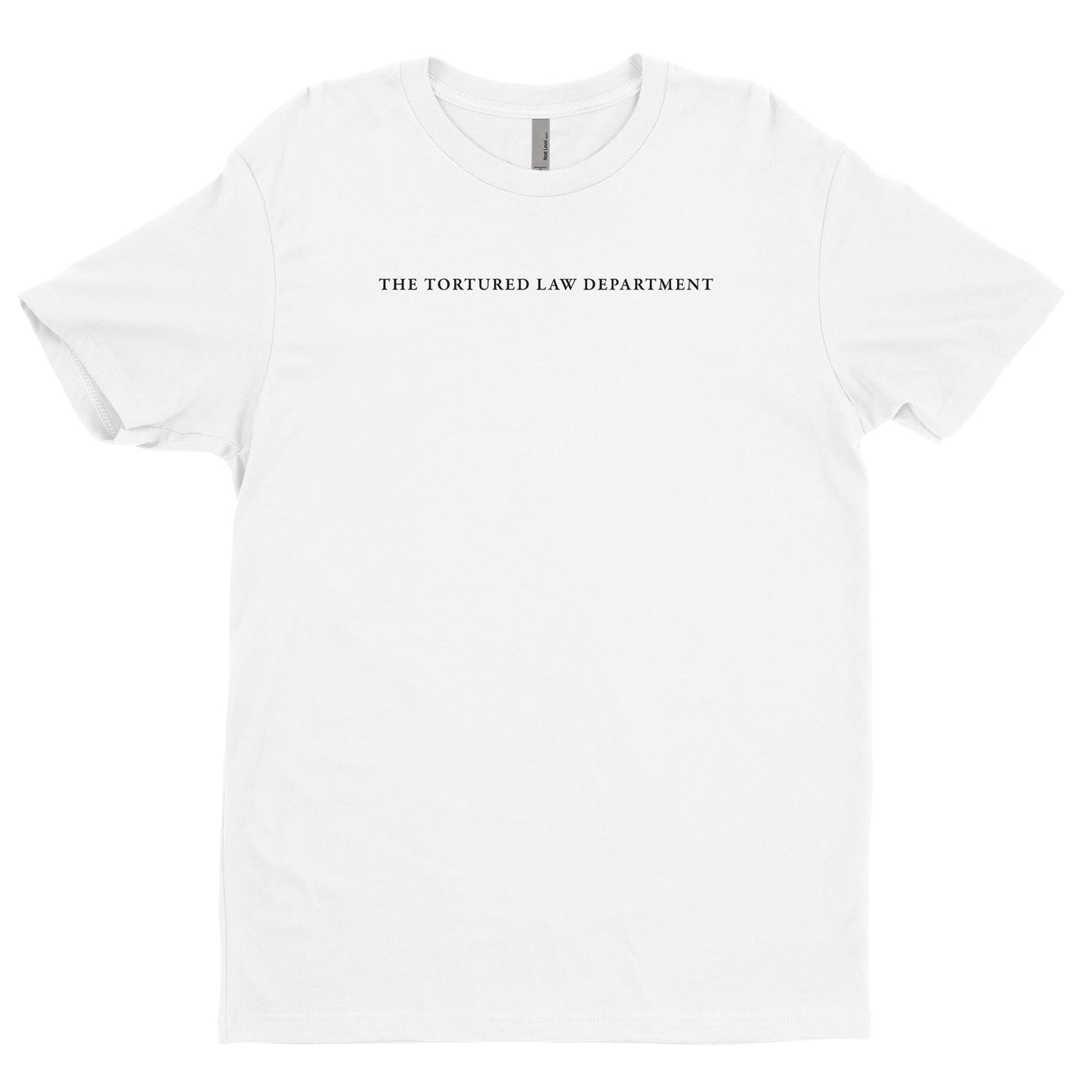 The Tortured Law Department Tee - Small Text