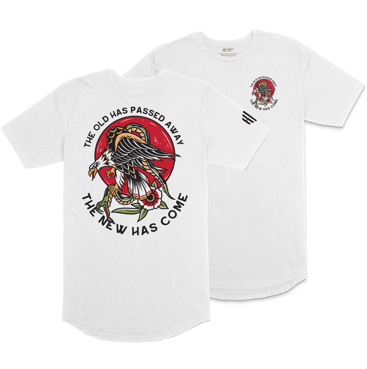 The New Has Come Long Body T-Shirt (White)