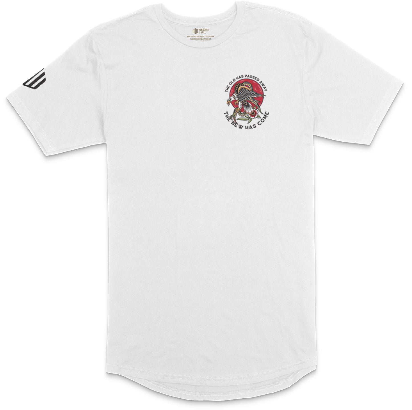 The New Has Come Long Body T-Shirt (White)