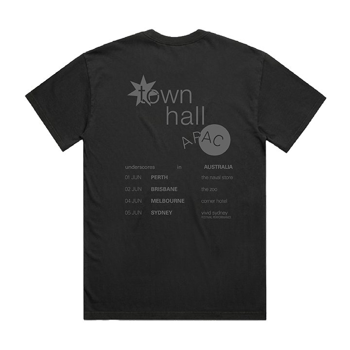 underscores / Aus Tour Tee