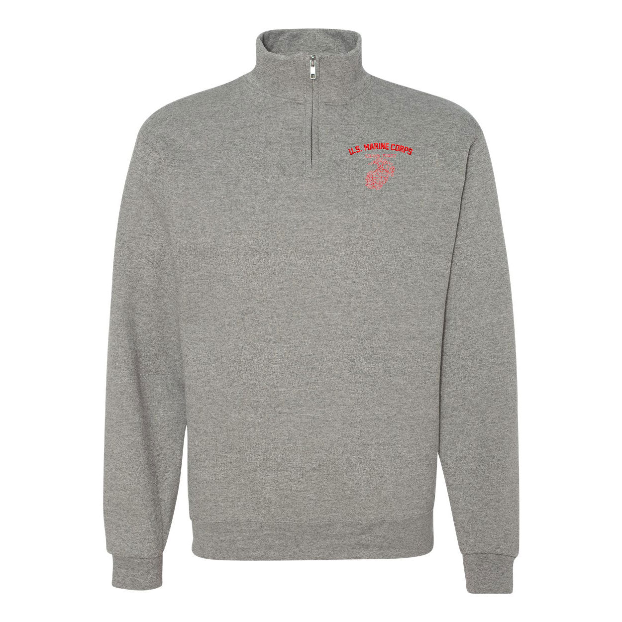 WWll Vintage EGA Quarter Zip Sweatshirt