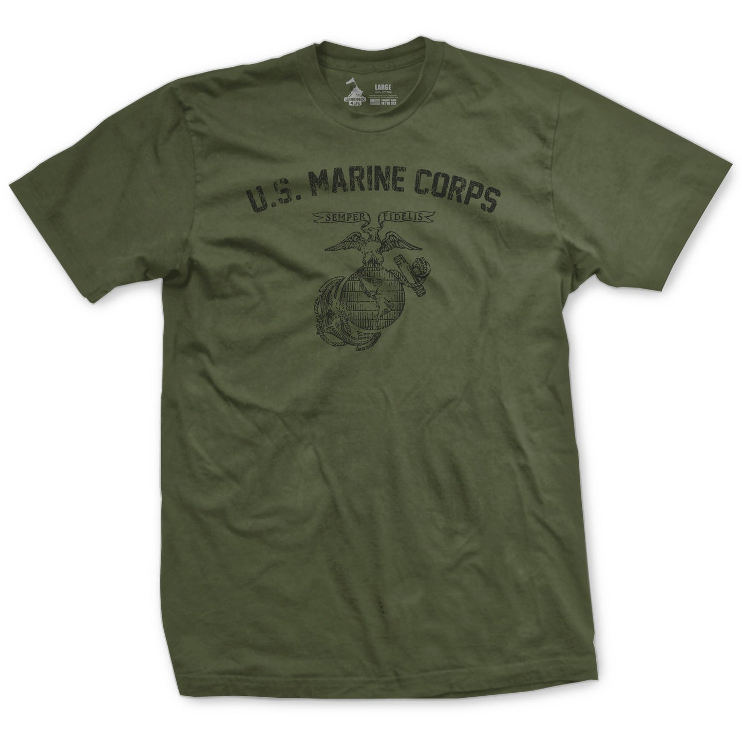 WW2 Vintage USMC Training T-Shirt Style001