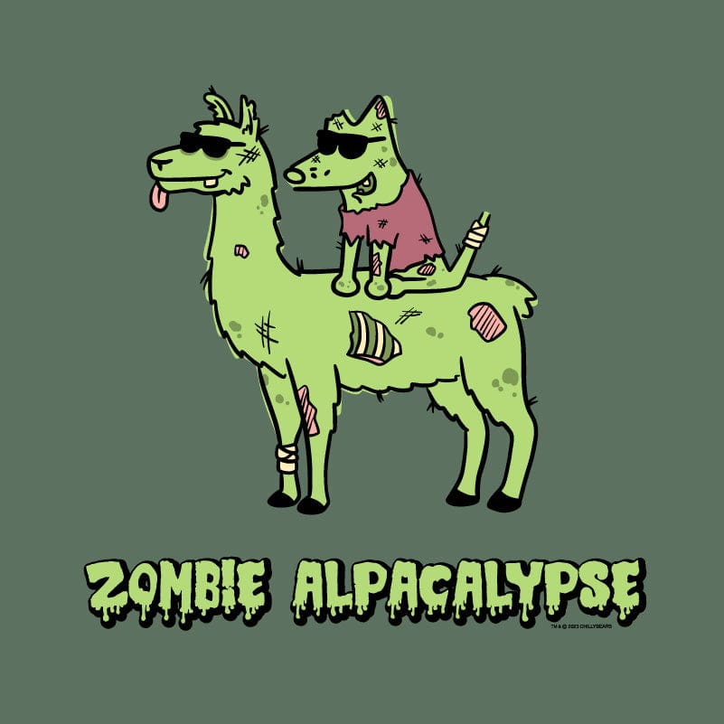 Zombie Alpacalypse - Classic Long-Sleeve T-Shirt