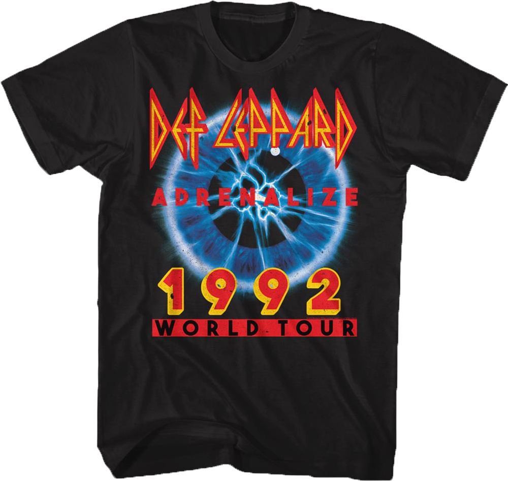 Adrenalize World Tour Def Leppard T-Shirt