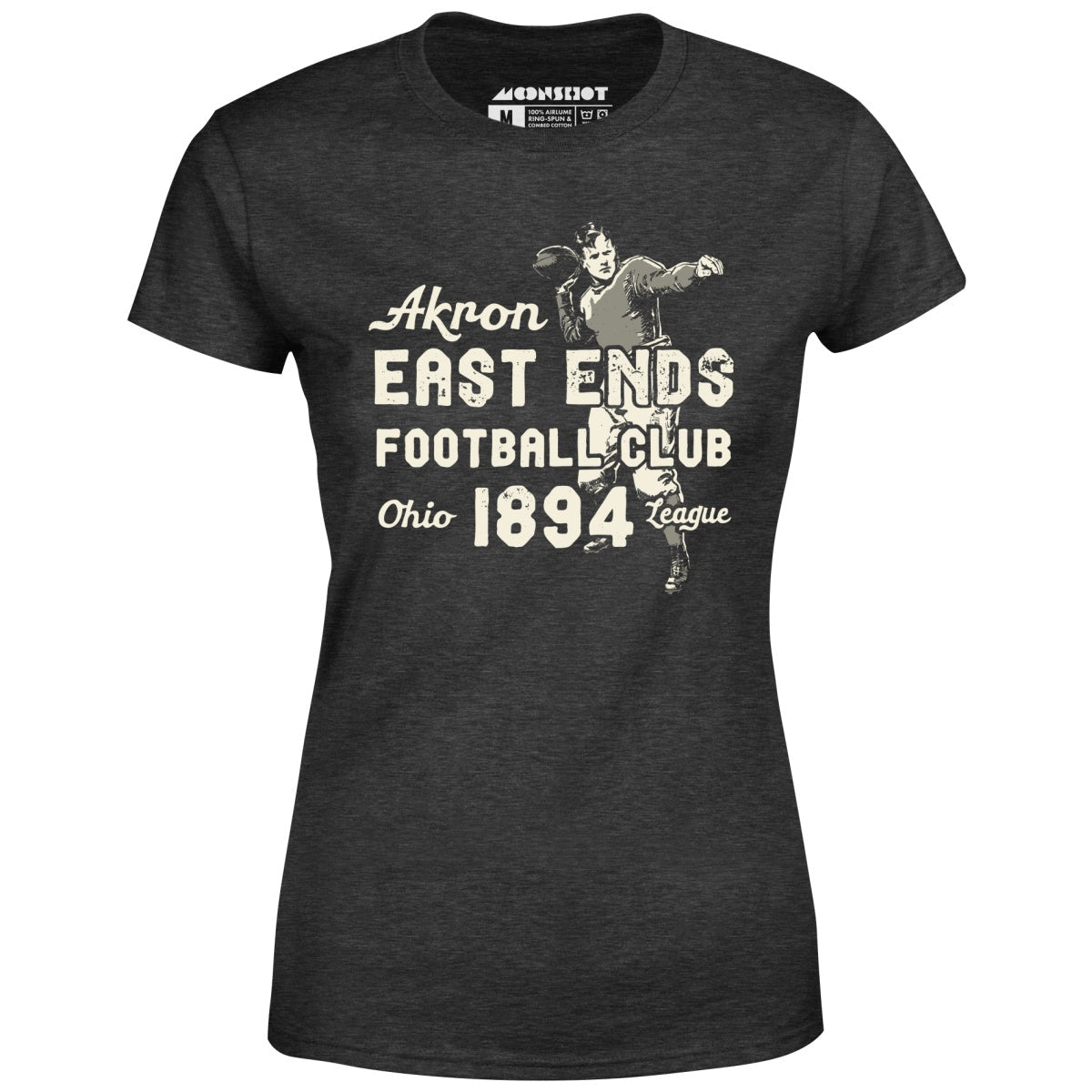Akron East Ends - Ohio - Vintage Defunct Football Teams - Women's T-Shirt