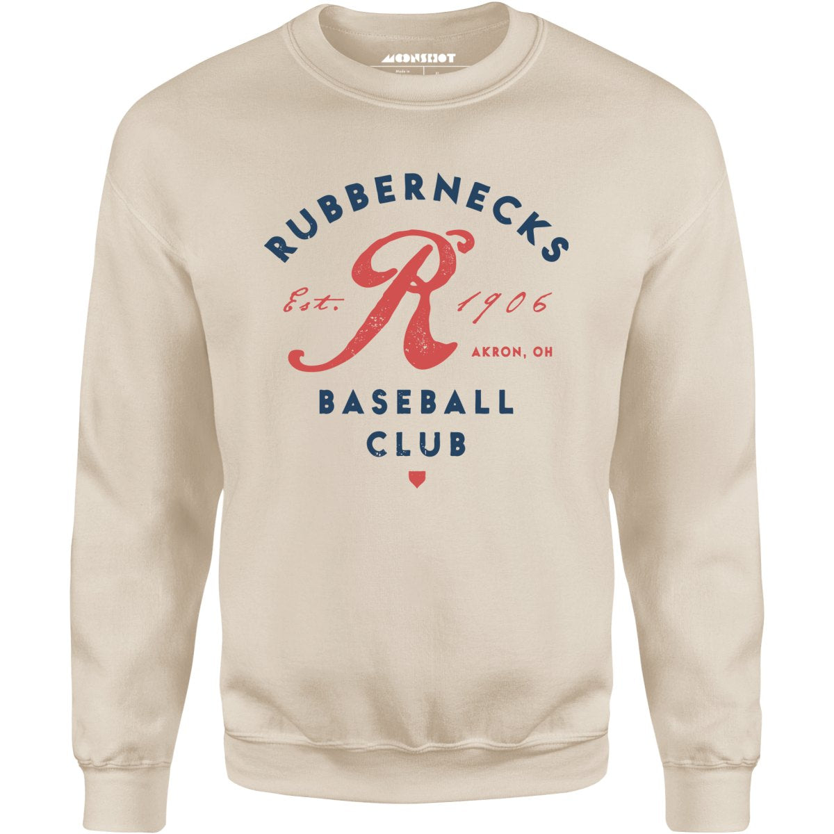 Akron Rubbernecks - Ohio - Vintage Defunct Baseball Teams - Unisex Sweatshirt
