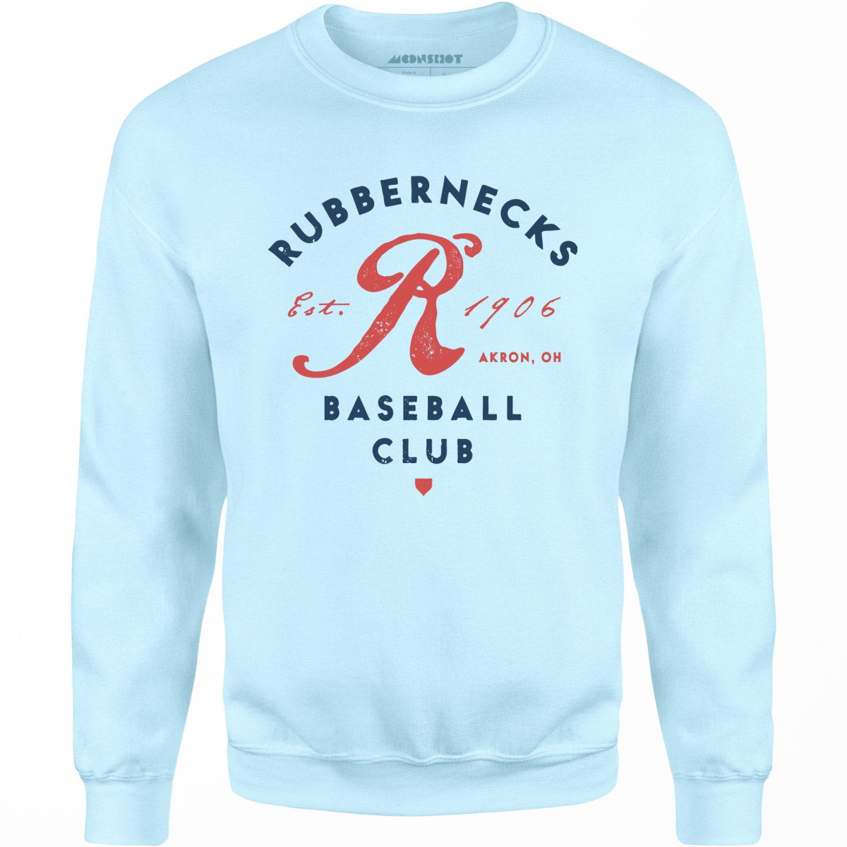 Akron Rubbernecks - Ohio - Vintage Defunct Baseball Teams - Unisex Sweatshirt