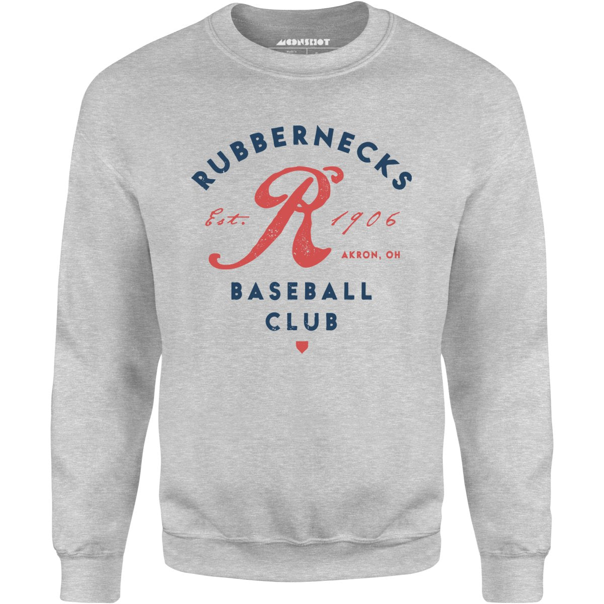 Akron Rubbernecks - Ohio - Vintage Defunct Baseball Teams - Unisex Sweatshirt