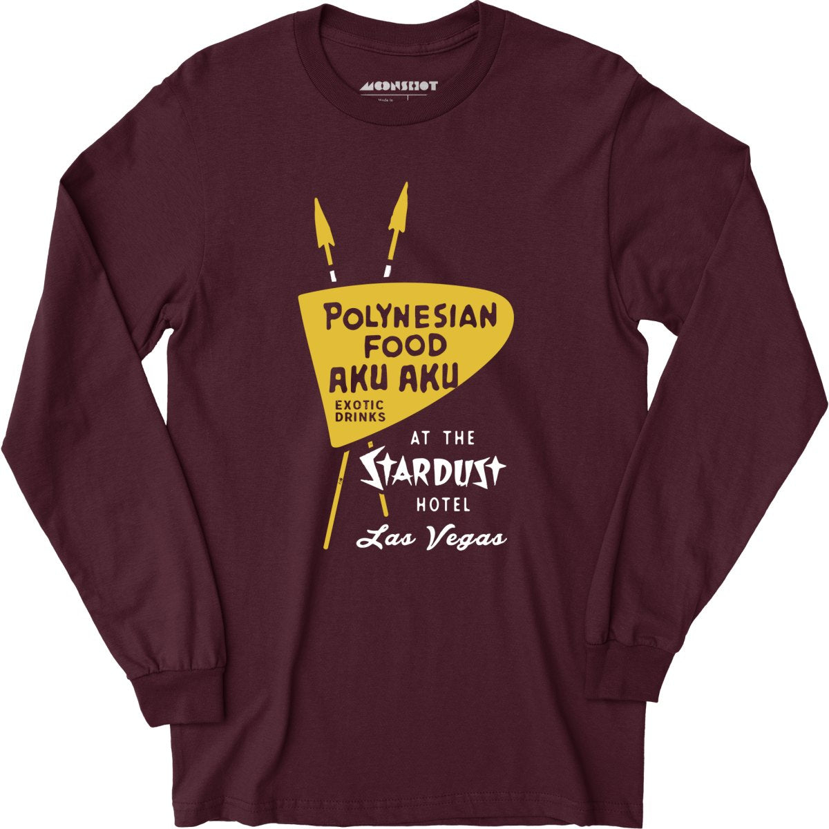 Aku Aku - Las Vegas, NV - Vintage Tiki Bar - Long Sleeve T-Shirt