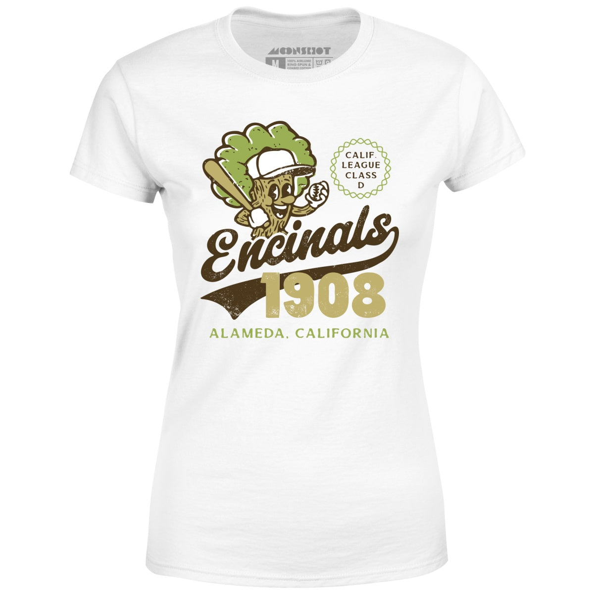 Alameda Encinals - California - Vintage Defunct Baseball Teams - Women's T-Shirt