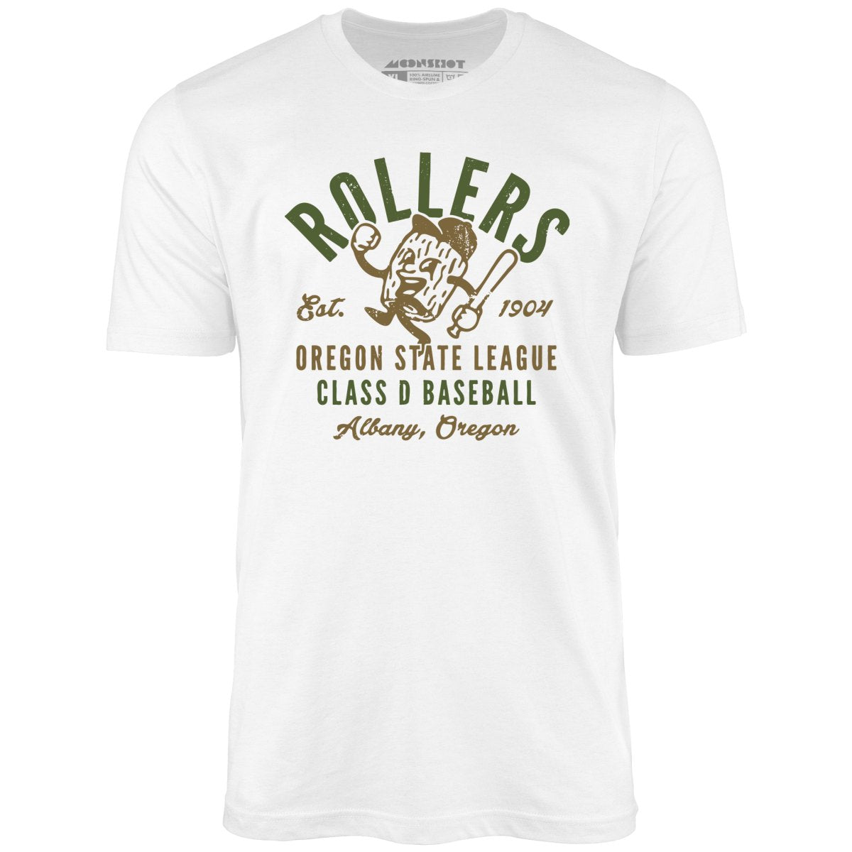 Albany Rollers - Oregon - Vintage Defunct Baseball Teams - Unisex T-Shirt
