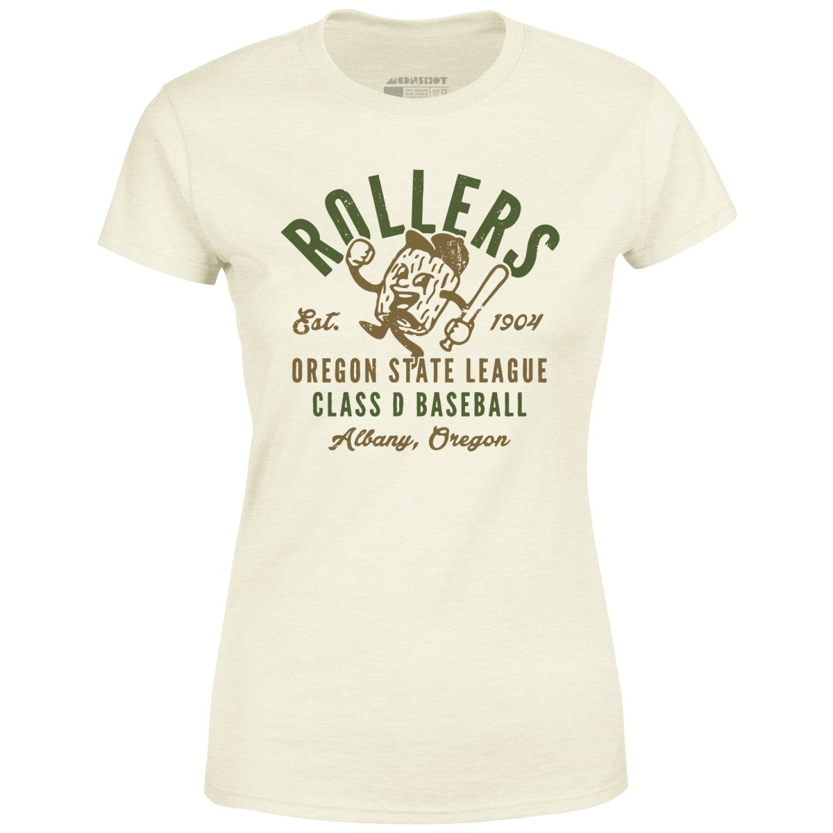 Albany Rollers - Oregon - Vintage Defunct Baseball Teams - Women's T-Shirt