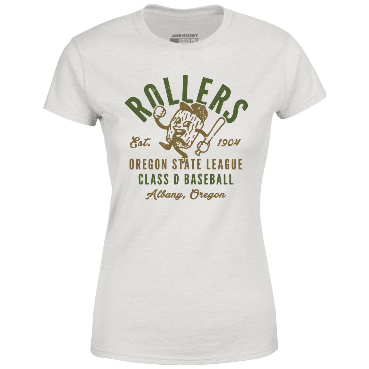 Albany Rollers - Oregon - Vintage Defunct Baseball Teams - Women's T-Shirt