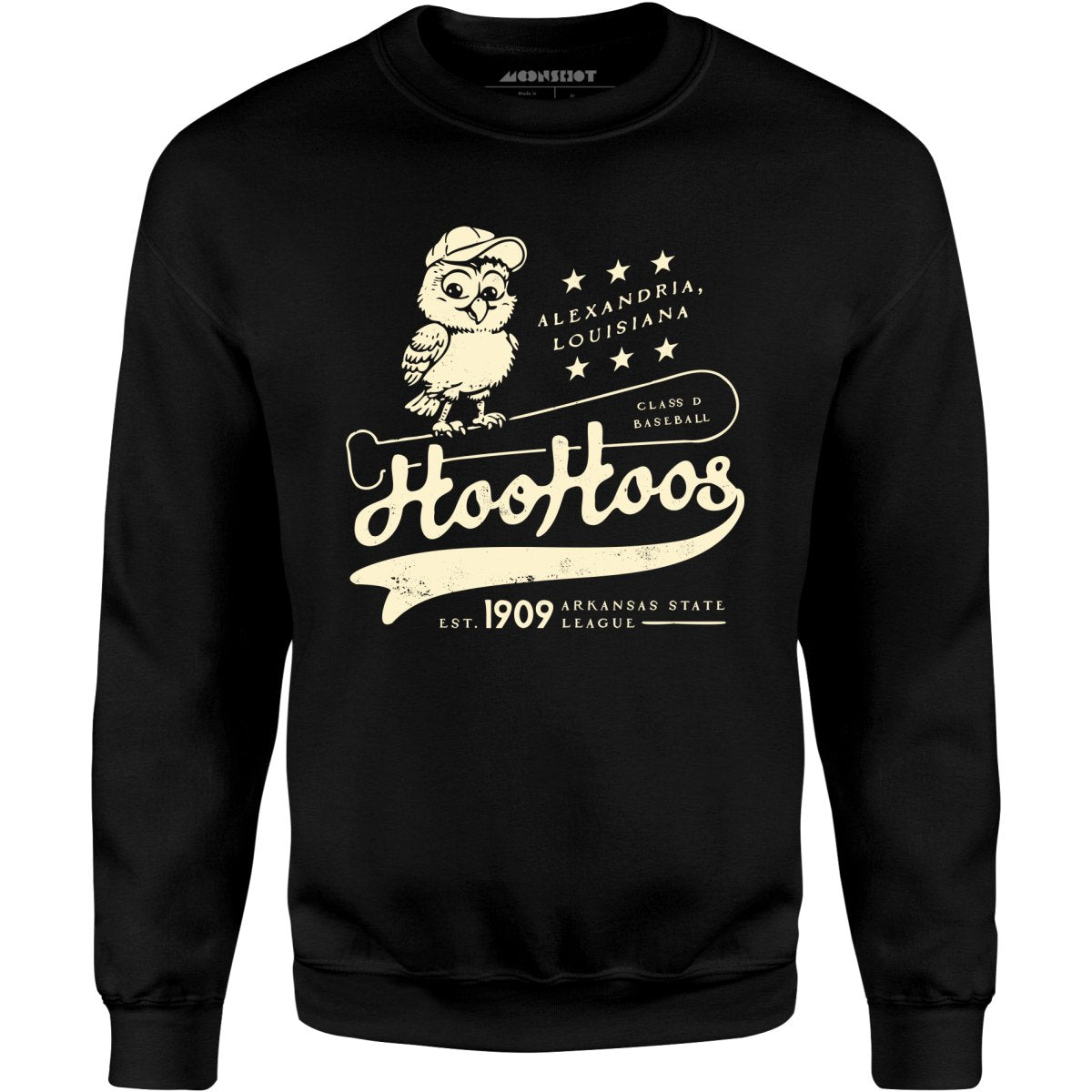 Alexandria Hoo Hoos - Louisiana - Vintage Defunct Baseball Teams - Unisex Sweatshirt