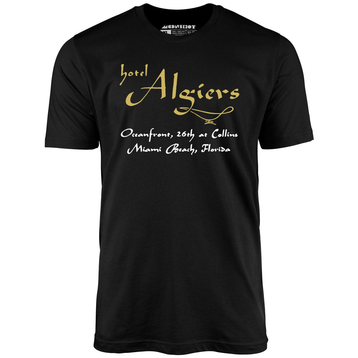 Algiers Hotel - Miami Beach, FL - Vintage Hotel - Unisex T-Shirt