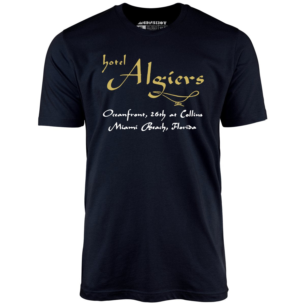 Algiers Hotel - Miami Beach, FL - Vintage Hotel - Unisex T-Shirt