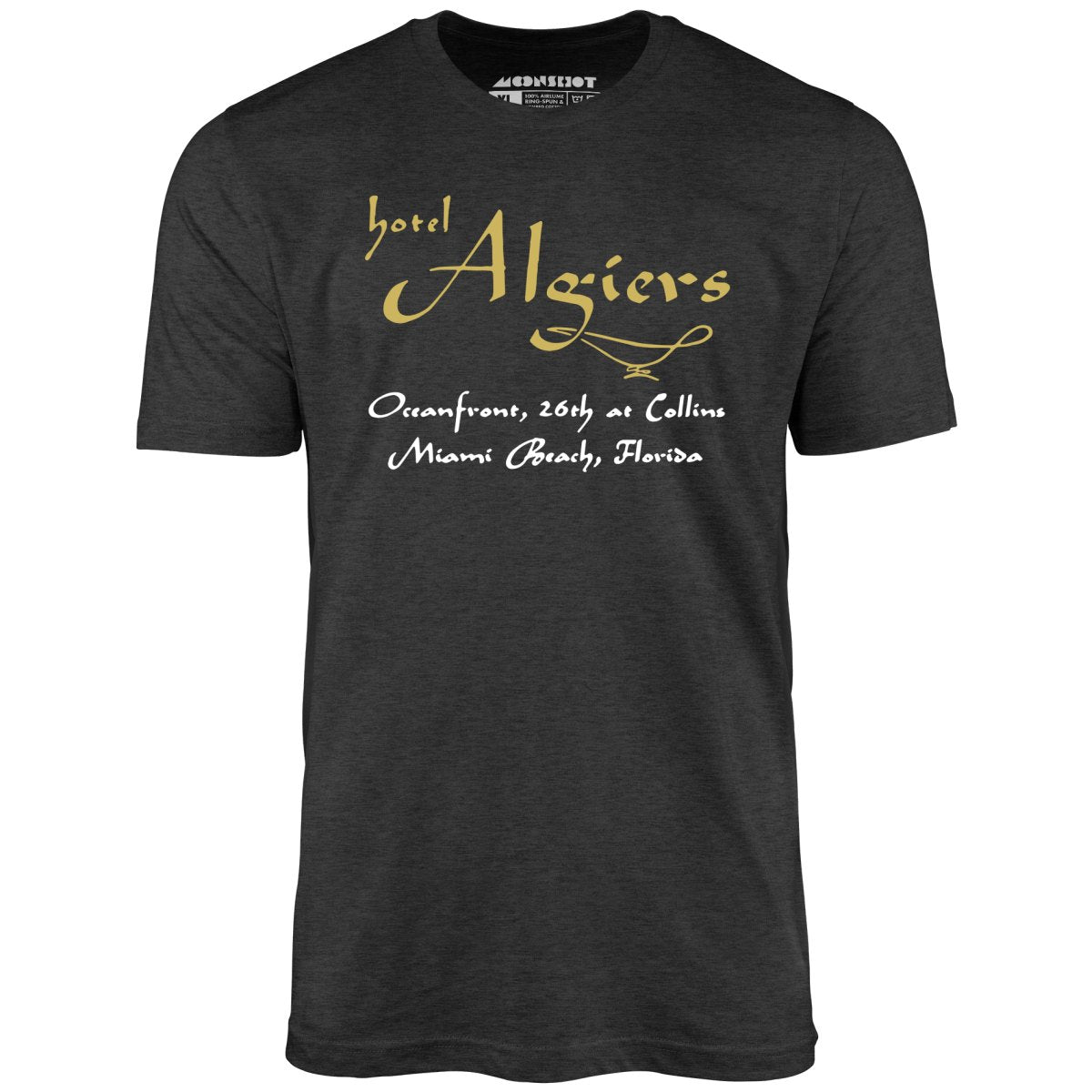 Algiers Hotel - Miami Beach, FL - Vintage Hotel - Unisex T-Shirt