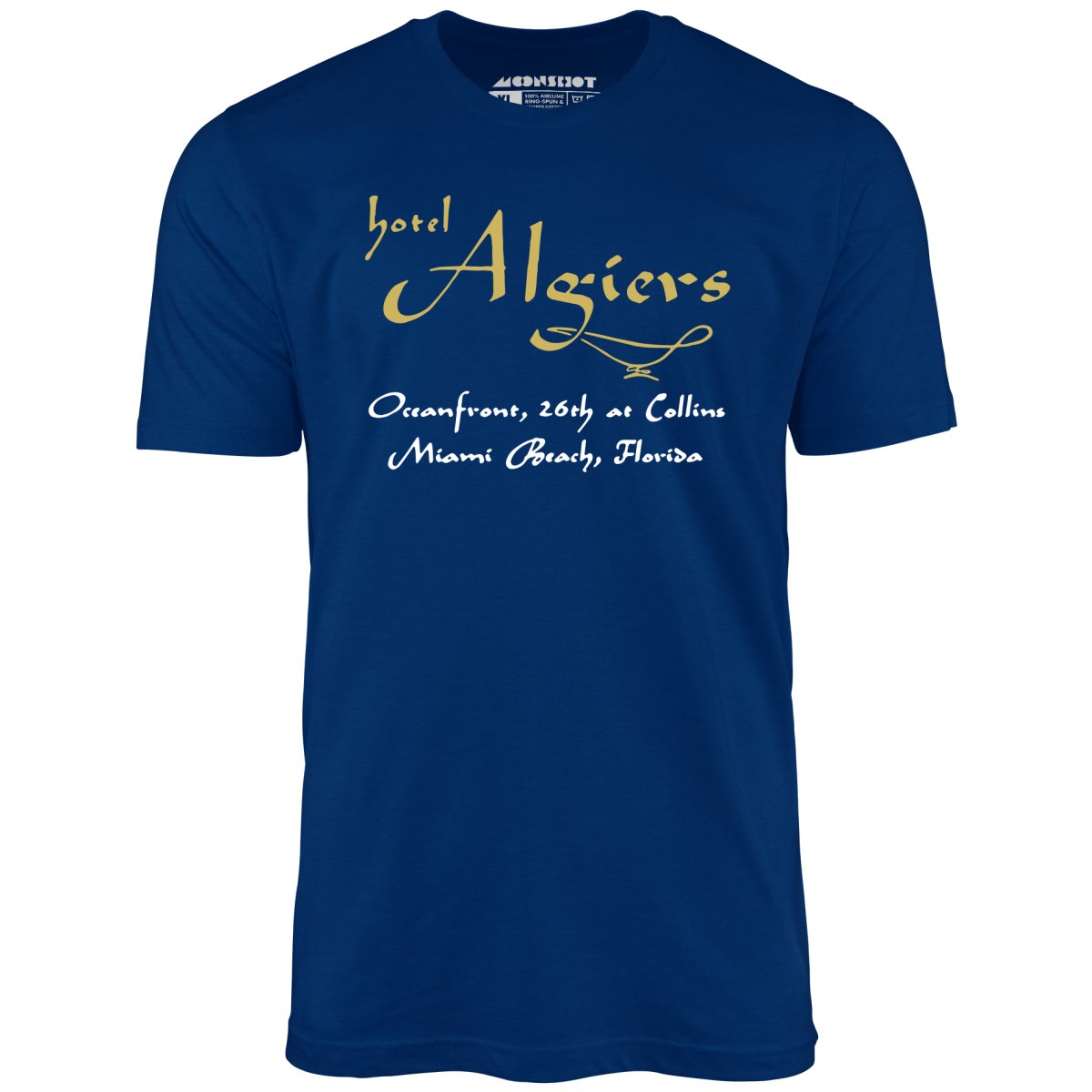 Algiers Hotel - Miami Beach, FL - Vintage Hotel - Unisex T-Shirt