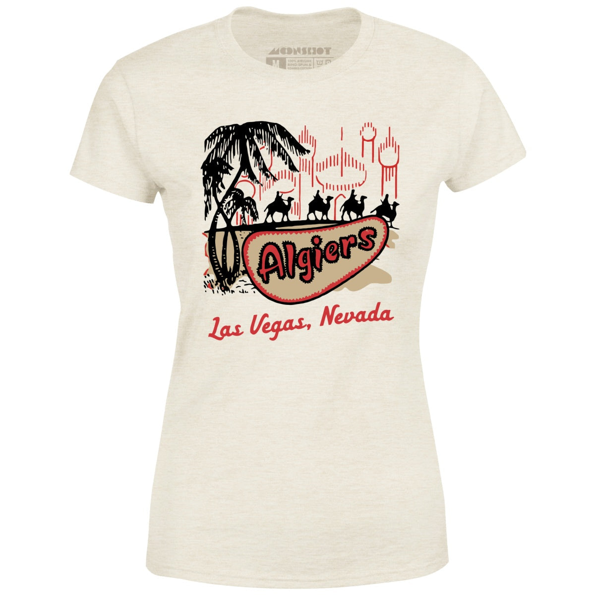 Algiers Hotel v2 - Vintage Las Vegas - Women's T-Shirt