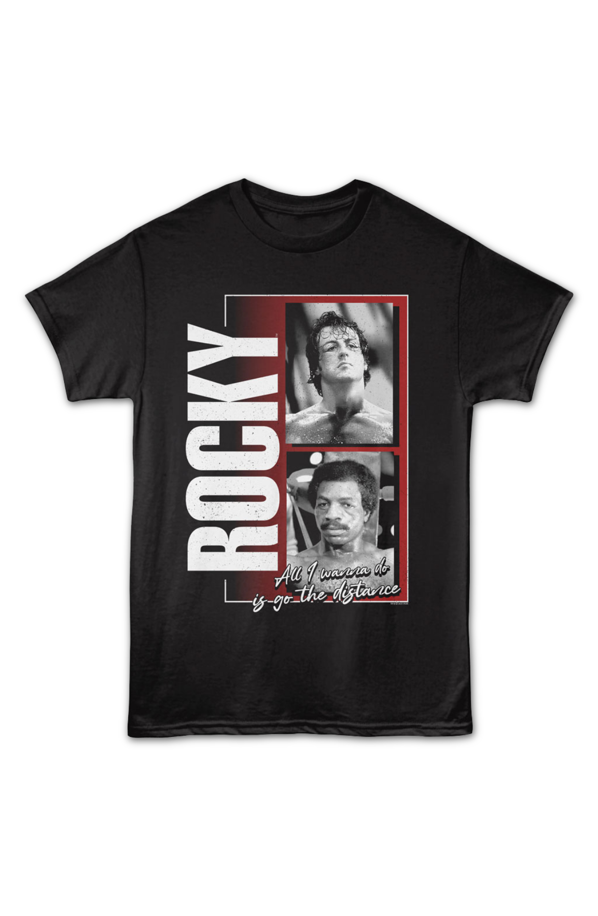 All I Wanna Do Is Go The Distance Photos Rocky T-Shirt