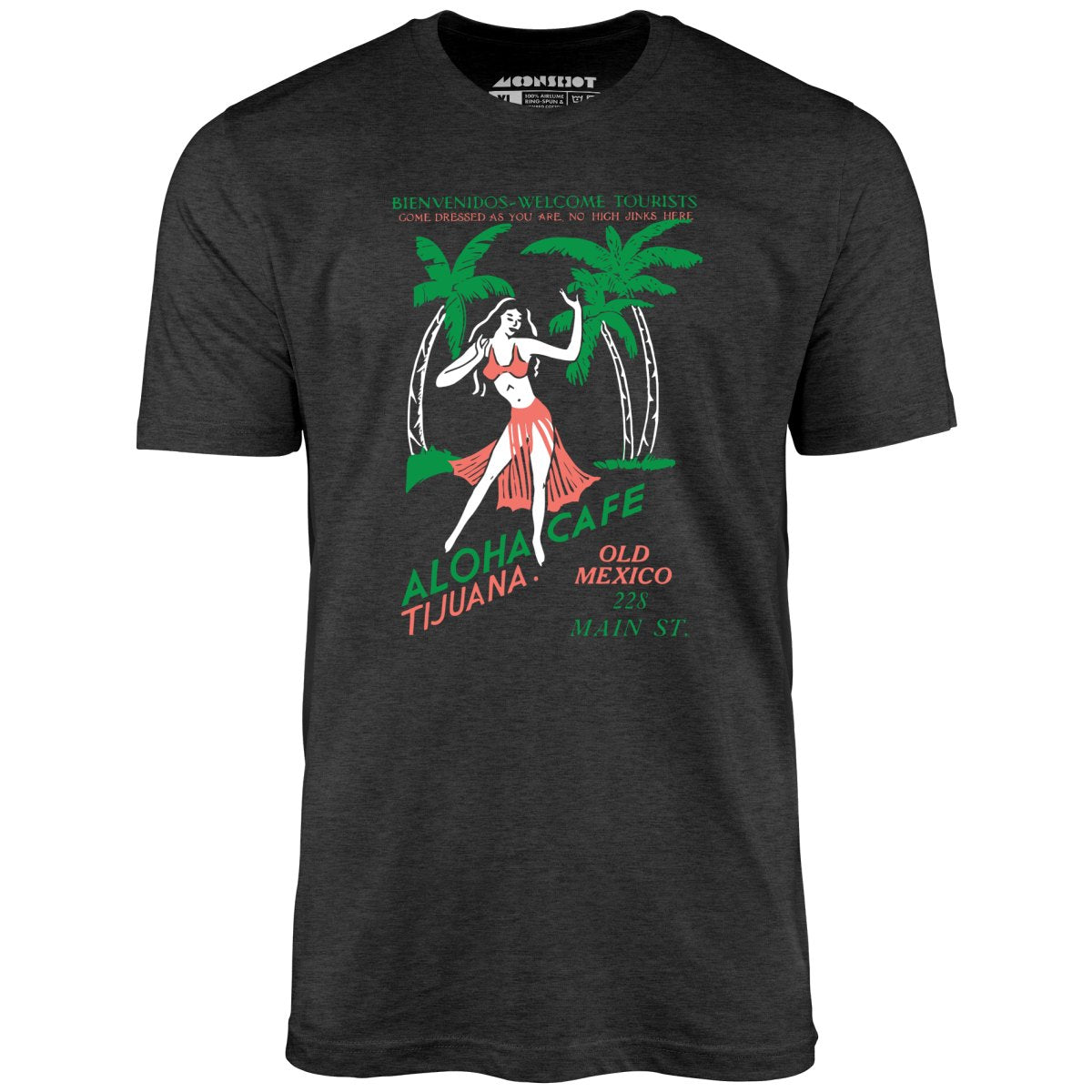 Aloha Cafe - Tijuana, Mexico - Vintage Tiki Bar - Unisex T-Shirt