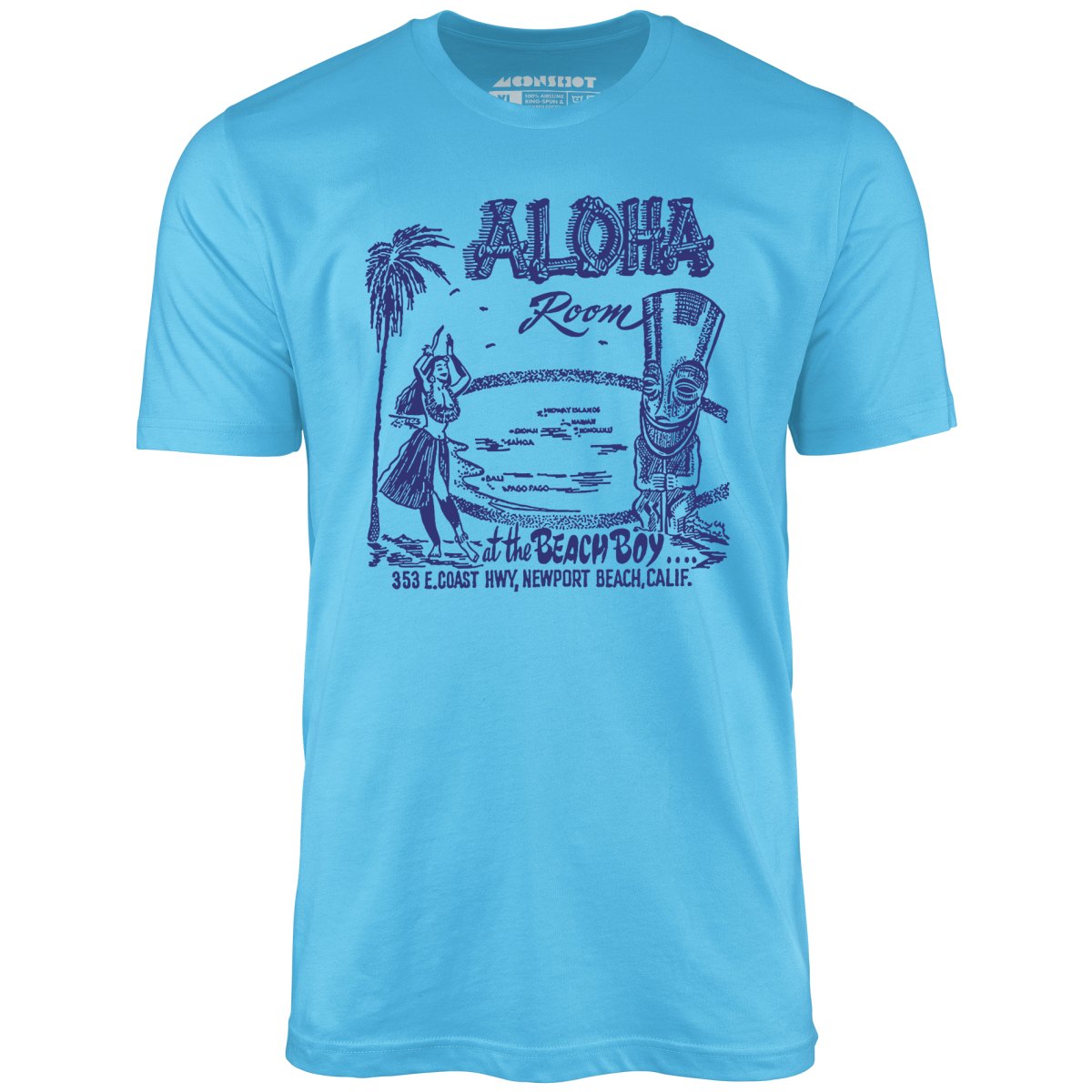 Aloha Room - Newport Beach, CA - Vintage Tiki Bar - Unisex T-Shirt