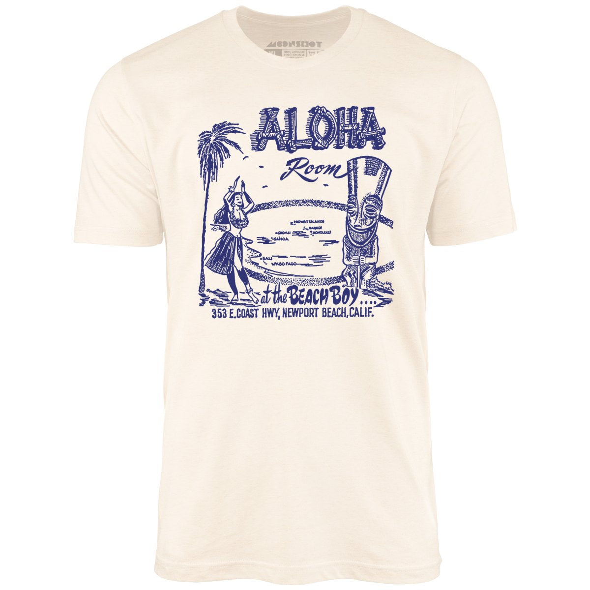 Aloha Room - Newport Beach, CA - Vintage Tiki Bar - Unisex T-Shirt