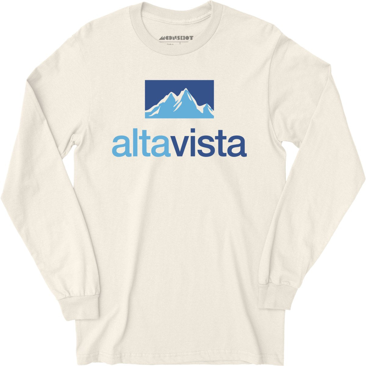 Alta Vista - Vintage Internet - Long Sleeve T-Shirt