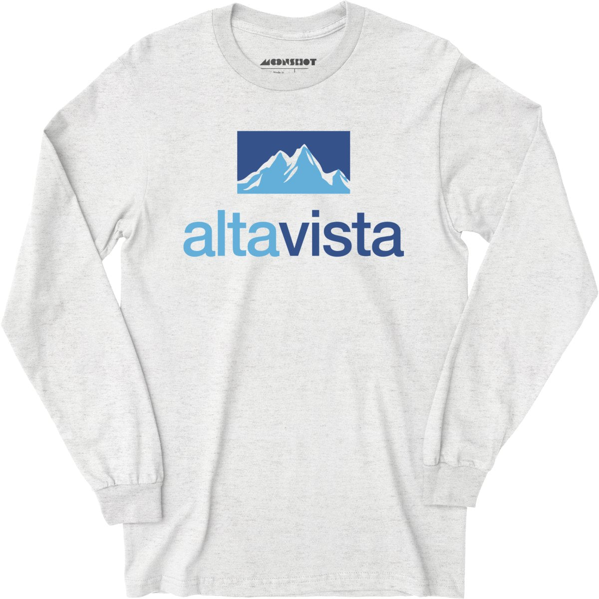 Alta Vista - Vintage Internet - Long Sleeve T-Shirt
