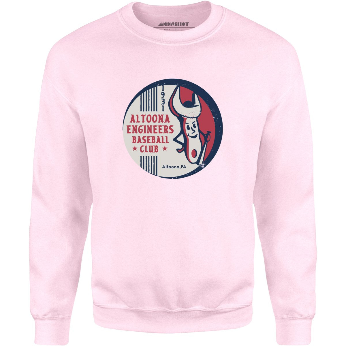 Altoona Engineers - Pennsylvania - Vintage Defunct Baseball Teams - Unisex Sweatshirt