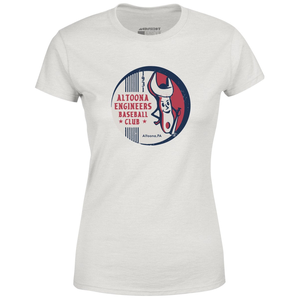 Altoona Engineers - Pennsylvania - Vintage Defunct Baseball Teams - Women's T-Shirt