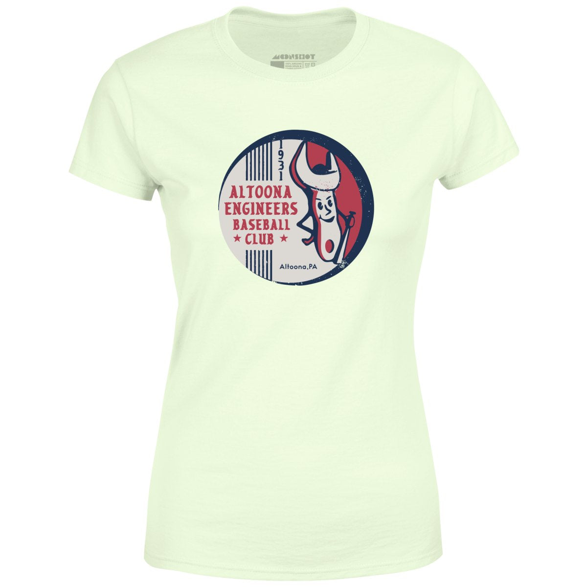 Altoona Engineers - Pennsylvania - Vintage Defunct Baseball Teams - Women's T-Shirt