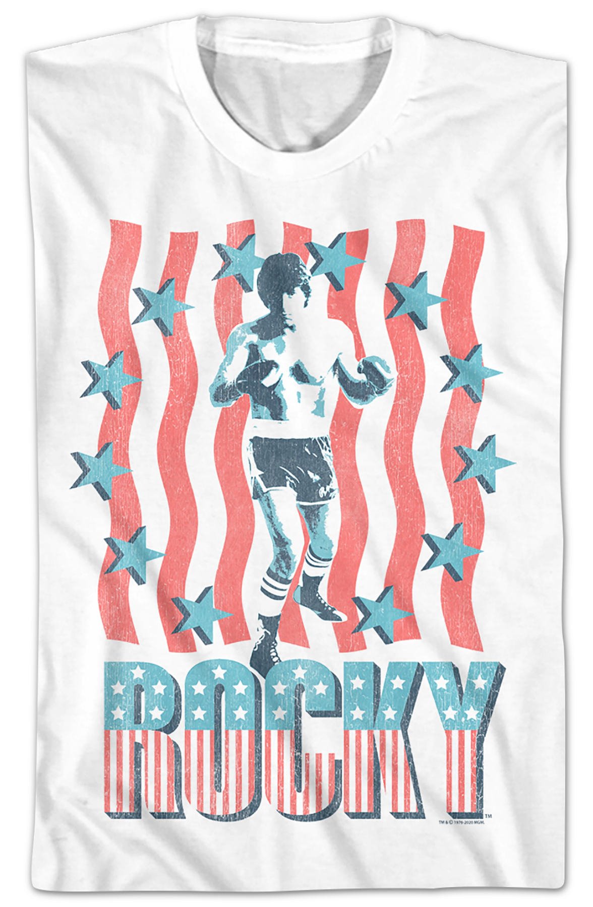 American Flag Rocky Shirt