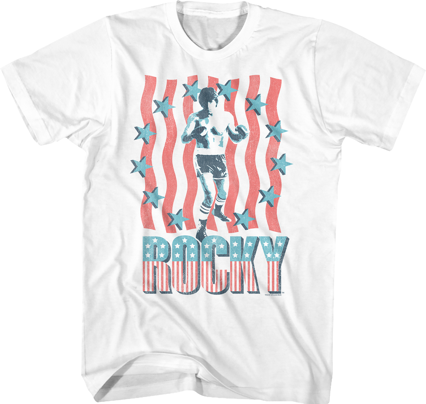 American Flag Rocky Shirt