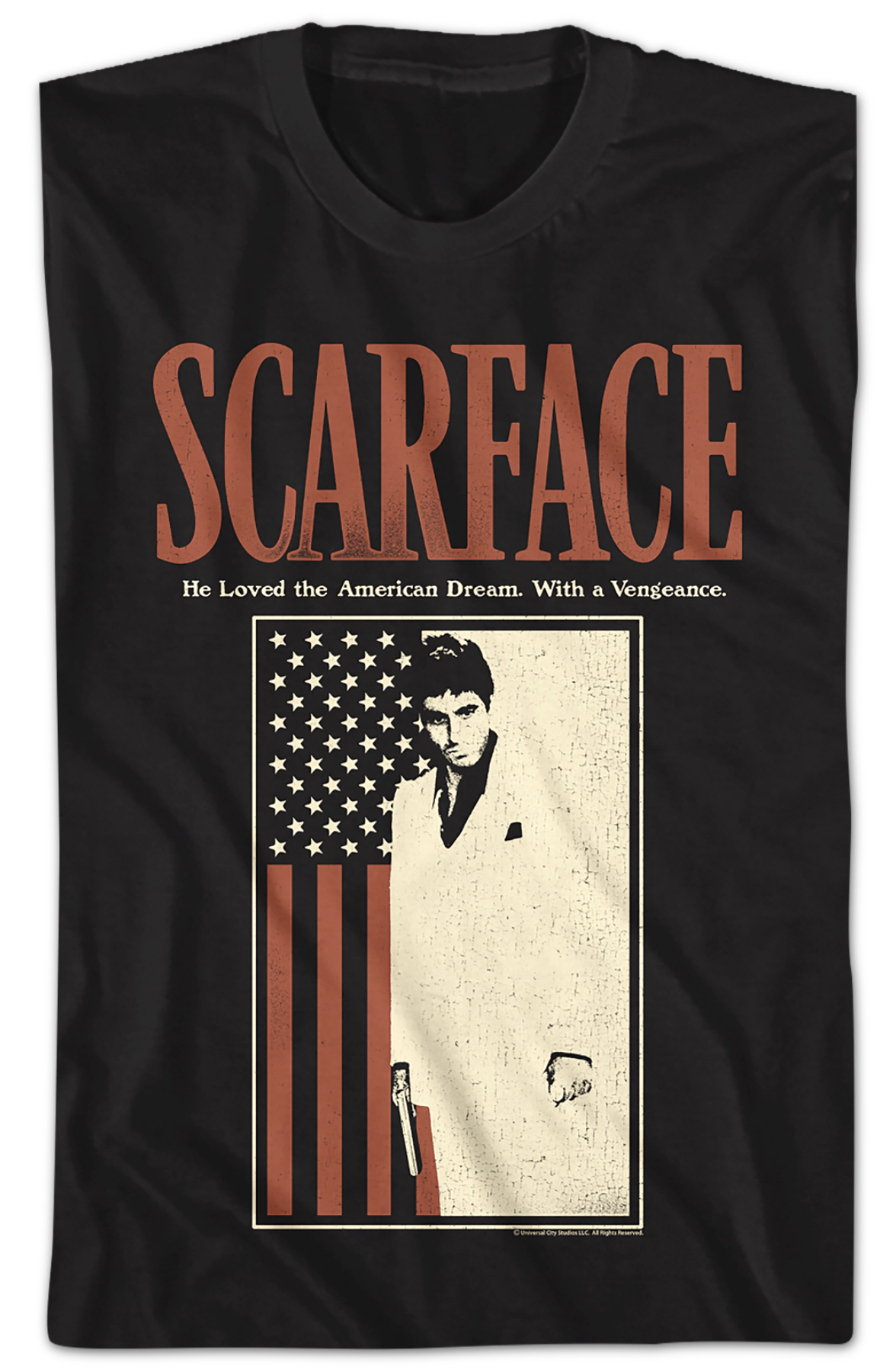 American Flag Scarface T-Shirt