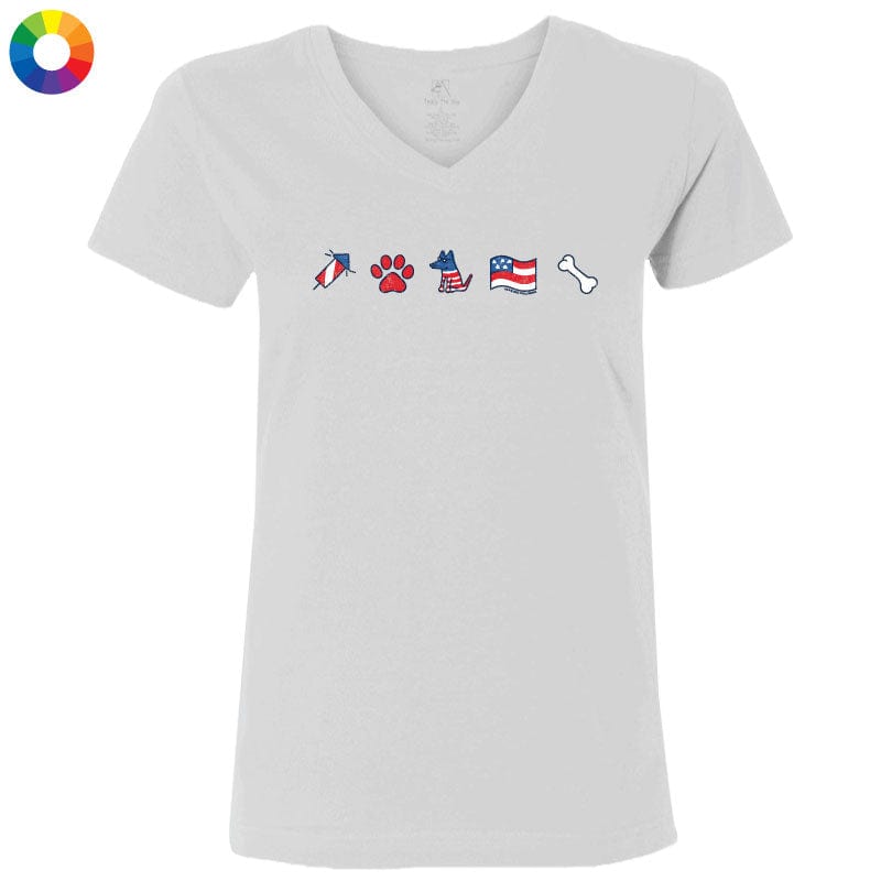 American Icons - Ladies T-Shirt V-Neck