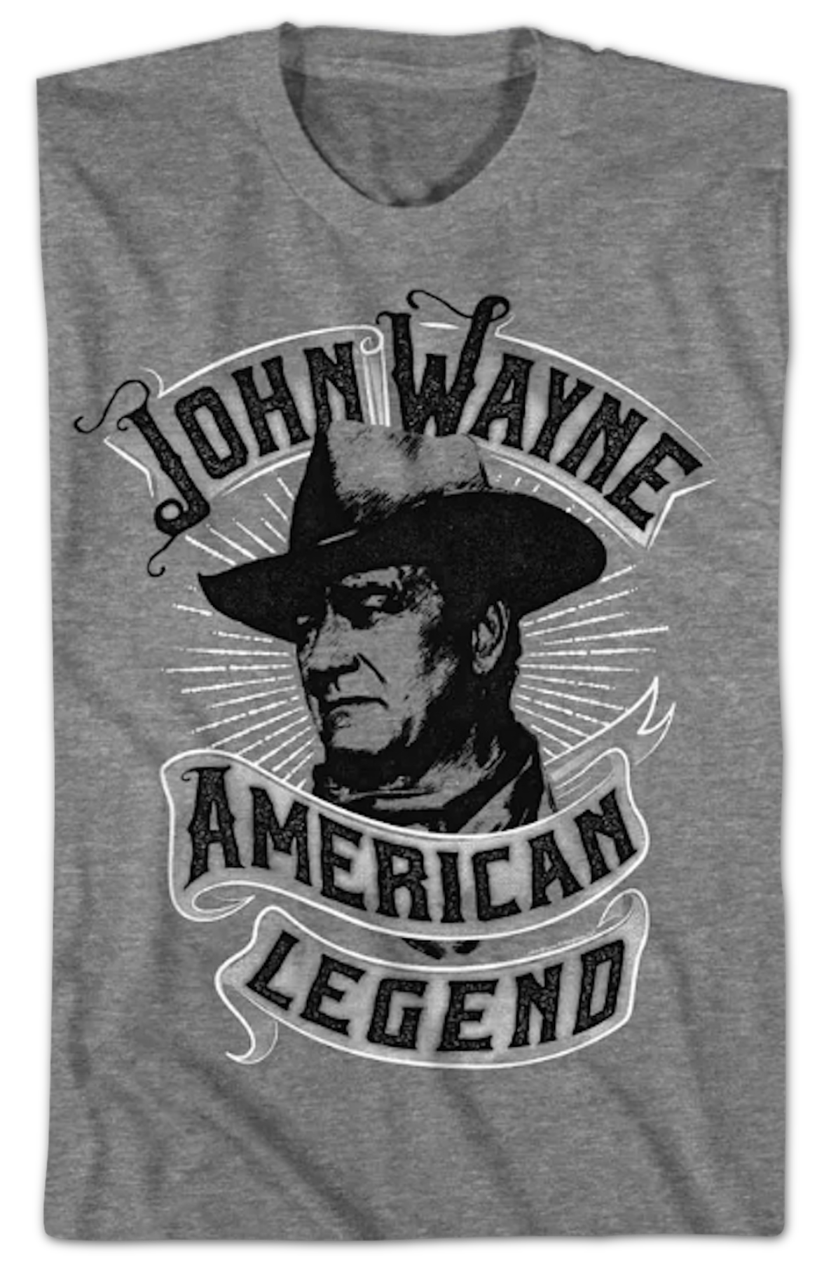 American Legend Banner John Wayne T-Shirt