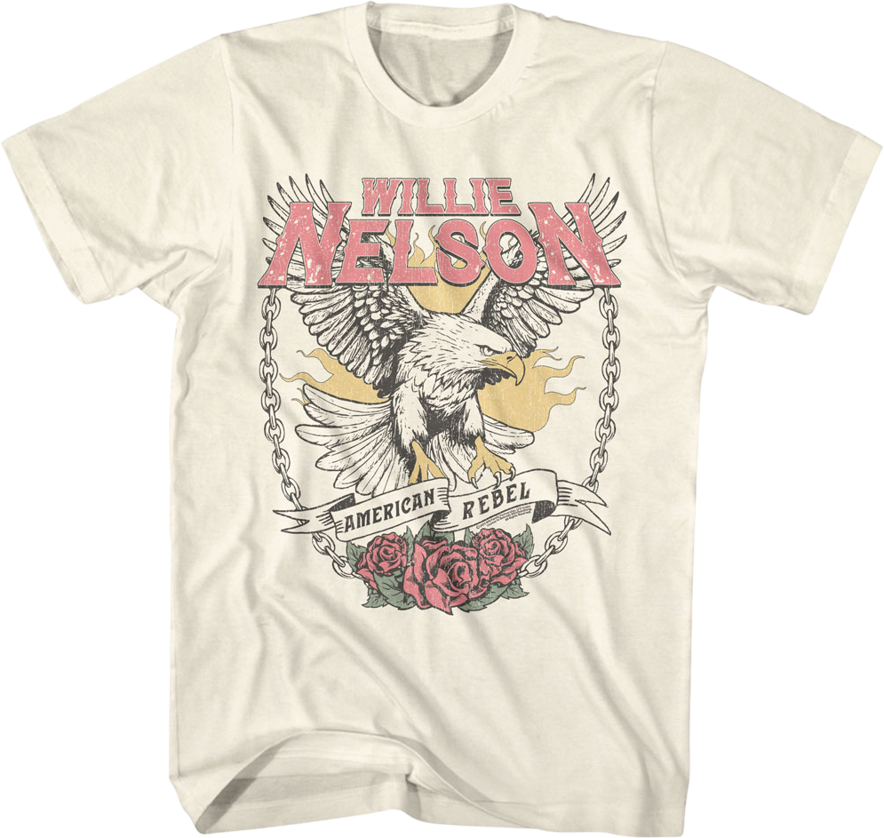 American Rebel Willie Nelson T-Shirt