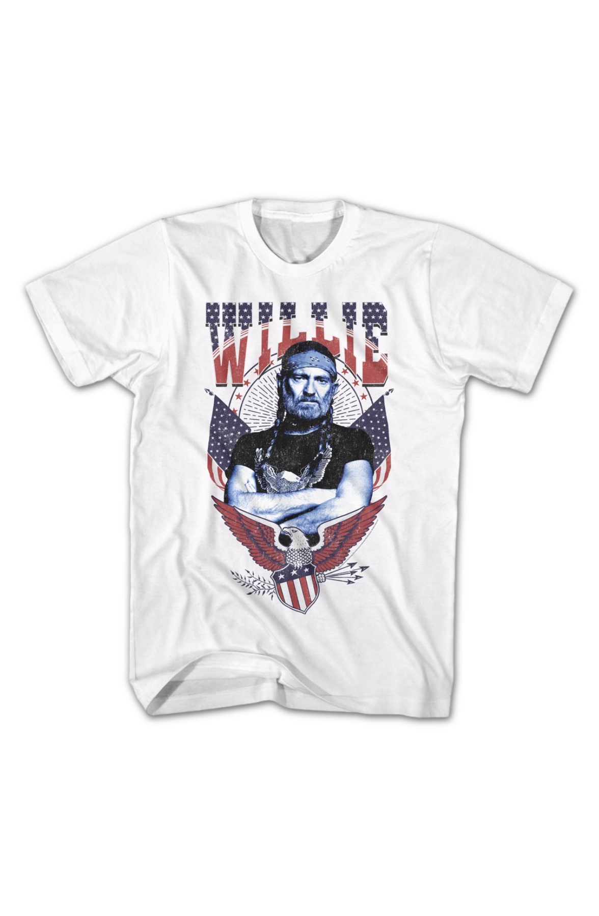 Americana Eagle Willie Nelson T-Shirt