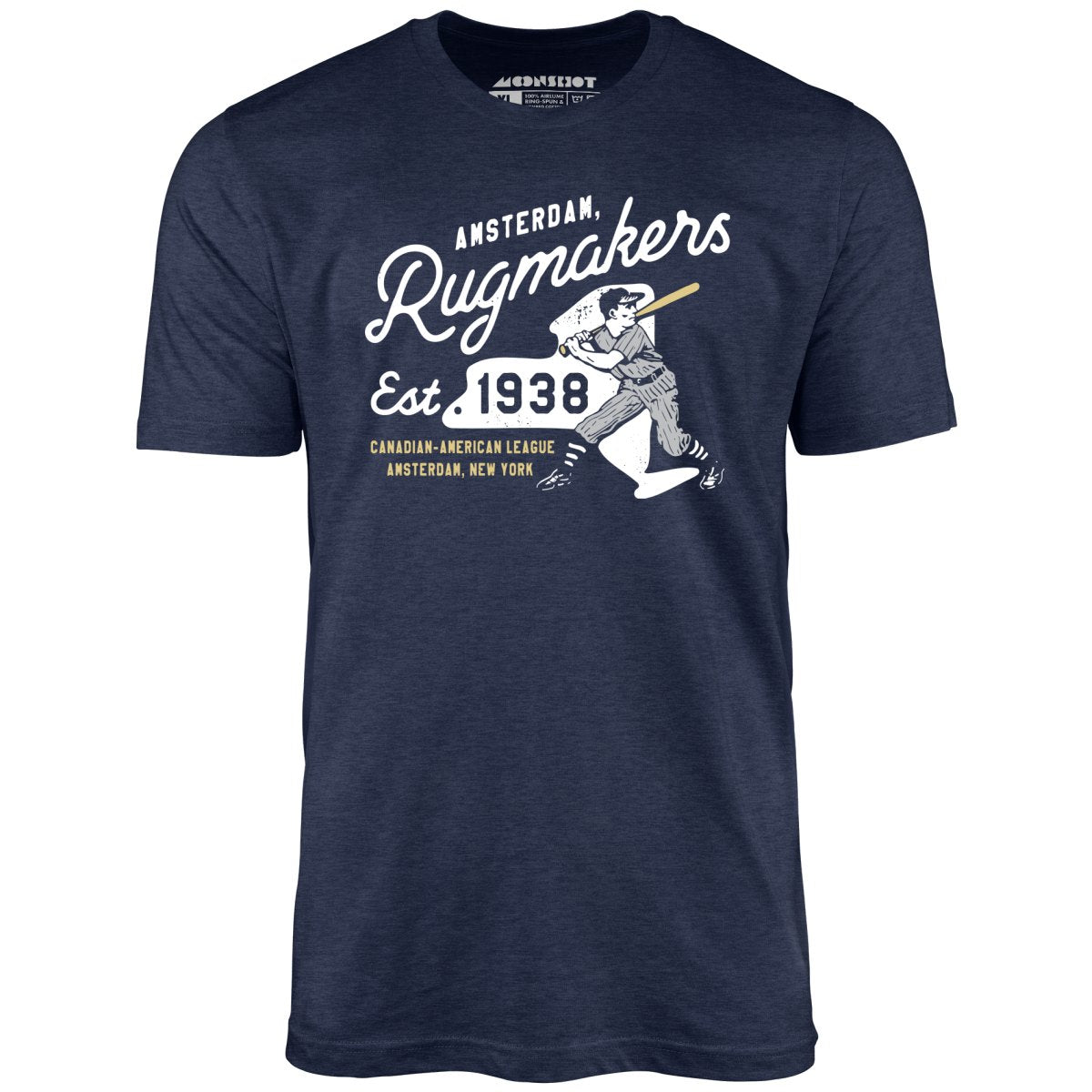 Amsterdam Rugmakers - New York - Vintage Defunct Baseball Teams - Unisex T-Shirt
