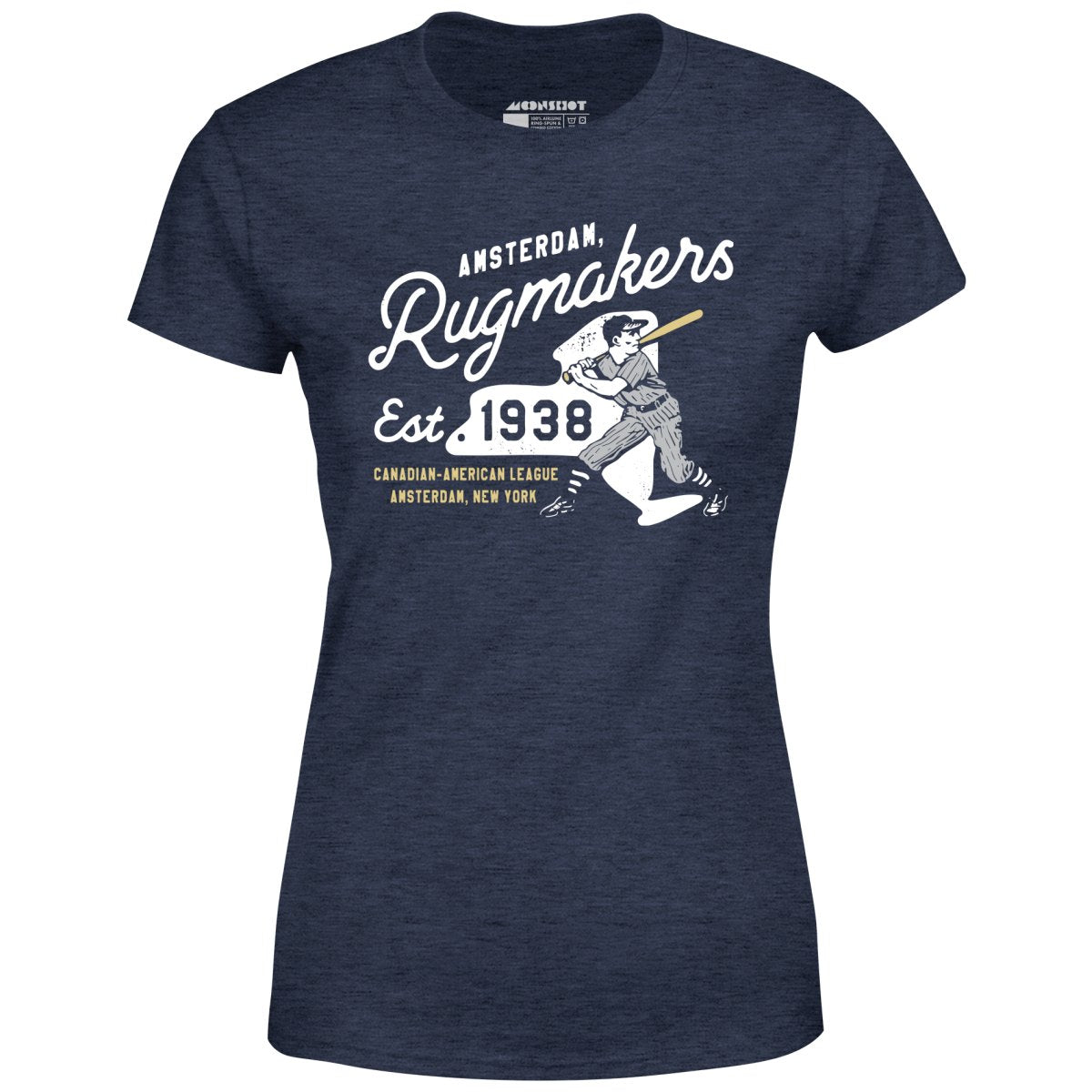 Amsterdam Rugmakers - New York - Vintage Defunct Baseball Teams - Women's T-Shirt