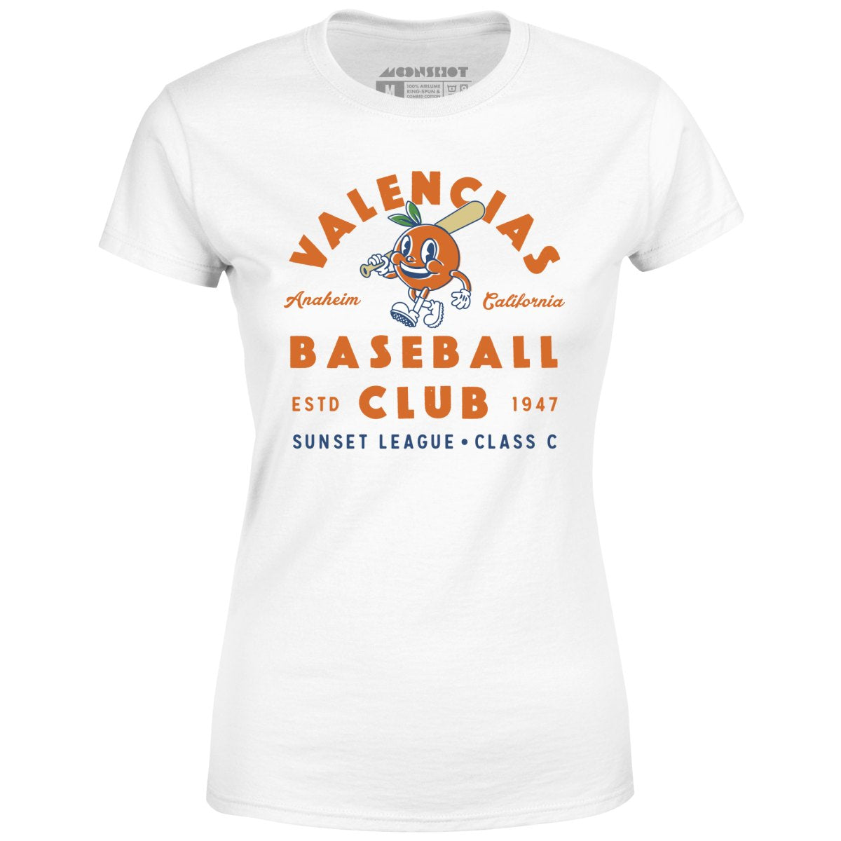 Anaheim Valencias - California - Vintage Defunct Baseball Teams - Women's T-Shirt