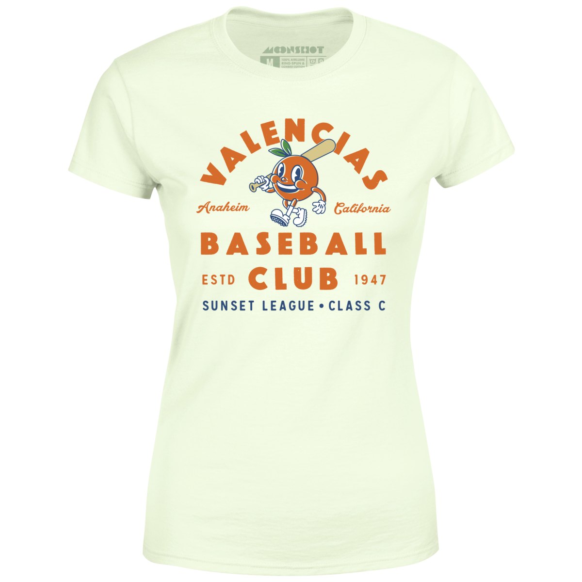 Anaheim Valencias - California - Vintage Defunct Baseball Teams - Women's T-Shirt