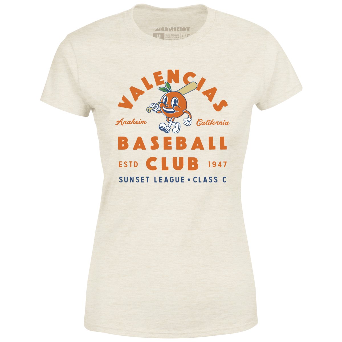 Anaheim Valencias - California - Vintage Defunct Baseball Teams - Women's T-Shirt
