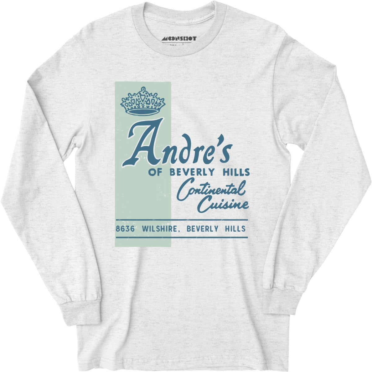 Andre's - Beverly Hills, CA - Vintage Restaurant - Long Sleeve T-Shirt