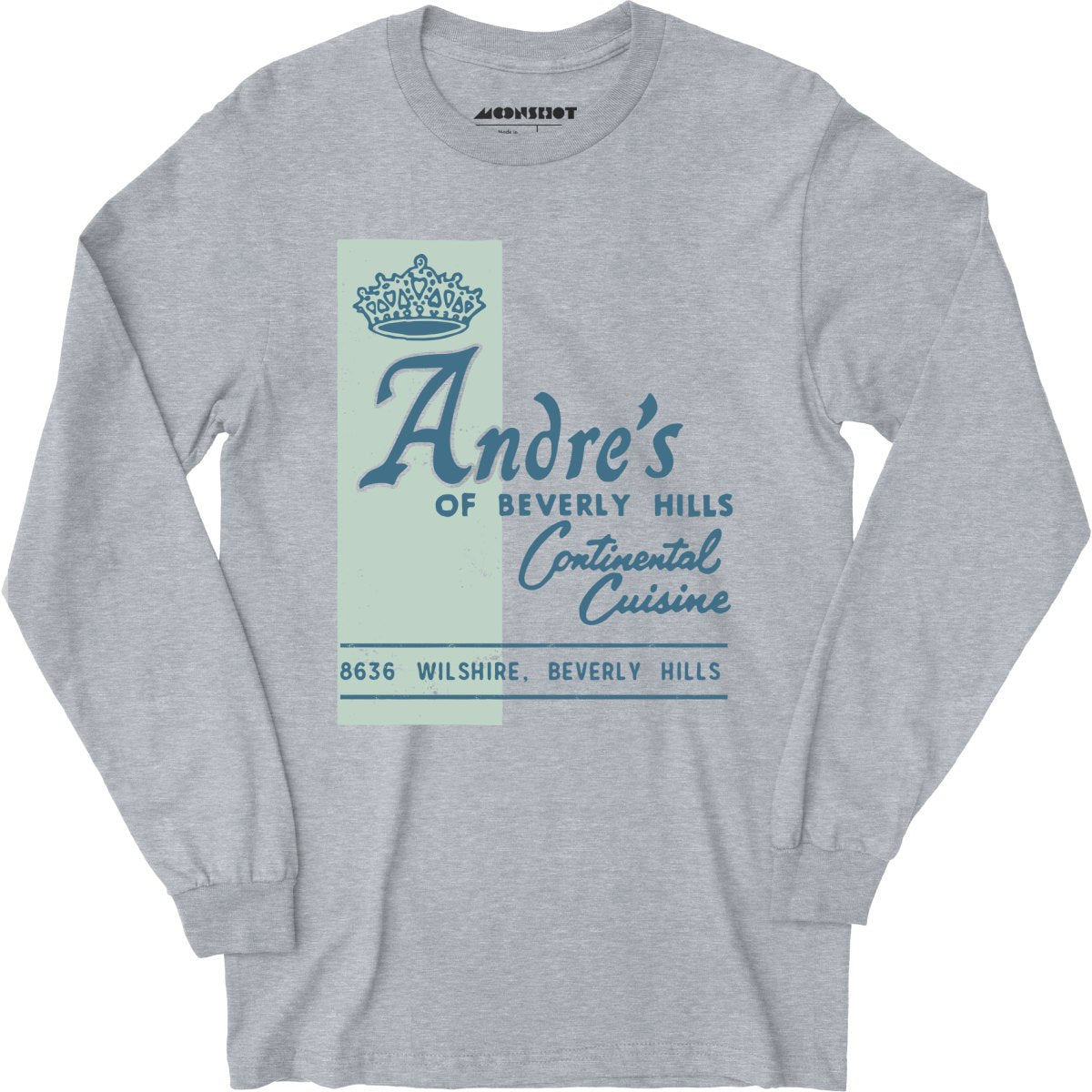 Andre's - Beverly Hills, CA - Vintage Restaurant - Long Sleeve T-Shirt