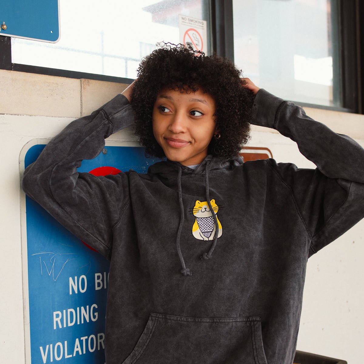 Animal Rescue Embroidered Hoodie