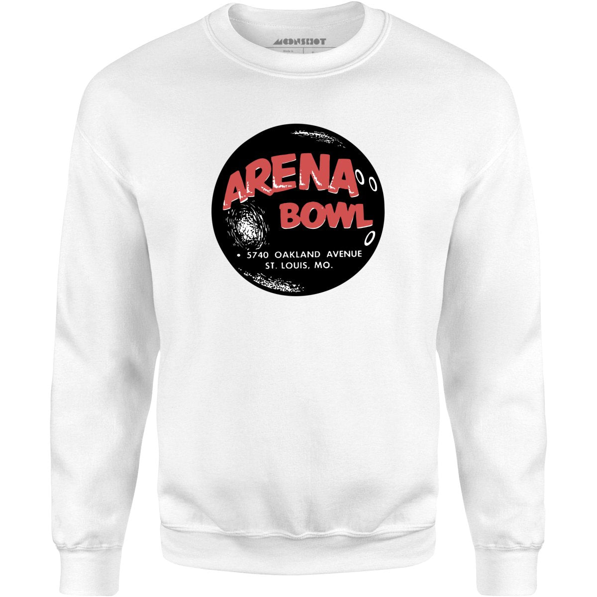 Arena Bowl - St. Louis, MO - Vintage Bowling Alley - Unisex Sweatshirt