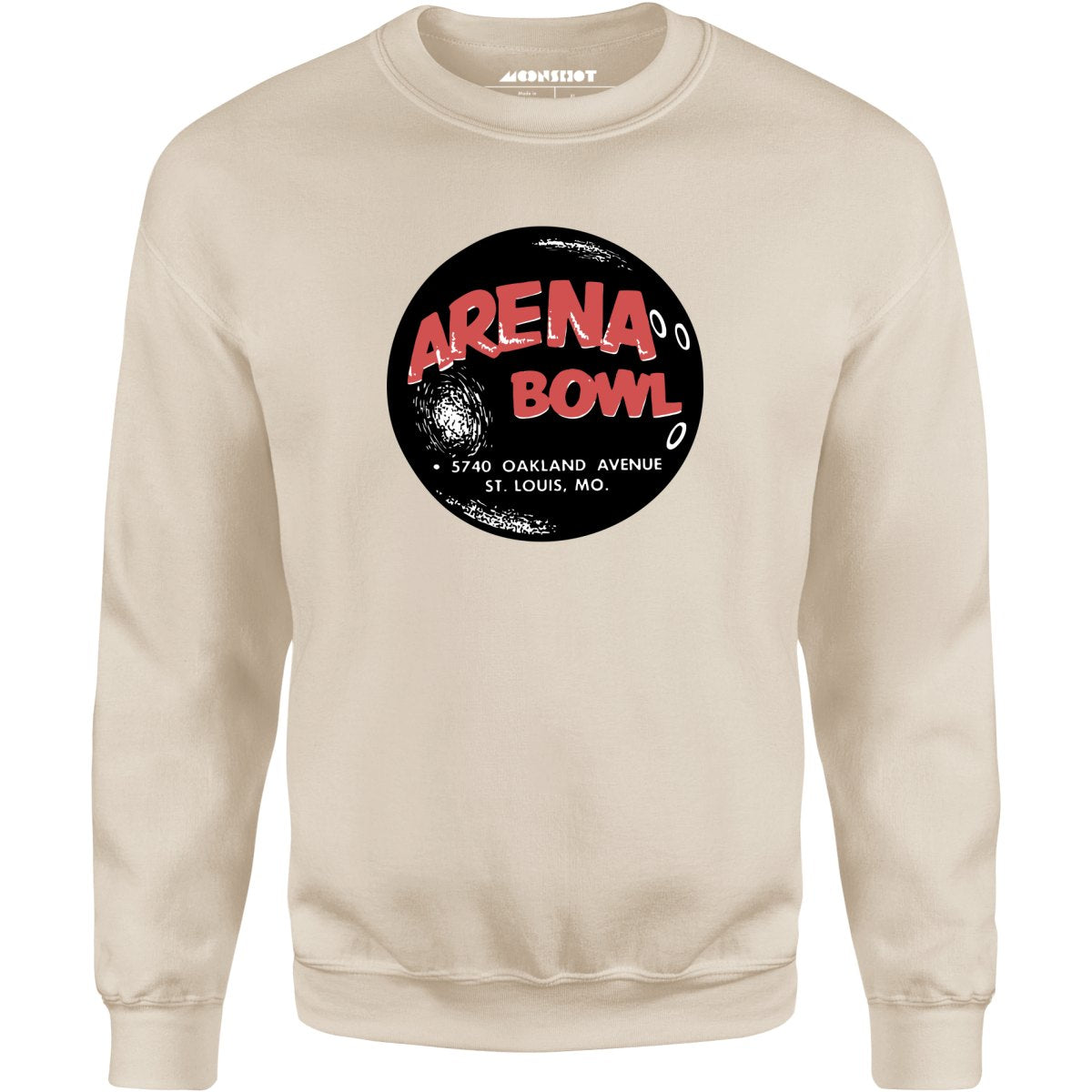 Arena Bowl - St. Louis, MO - Vintage Bowling Alley - Unisex Sweatshirt